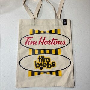 Tim Biebs Tim Hortons Tote Bag